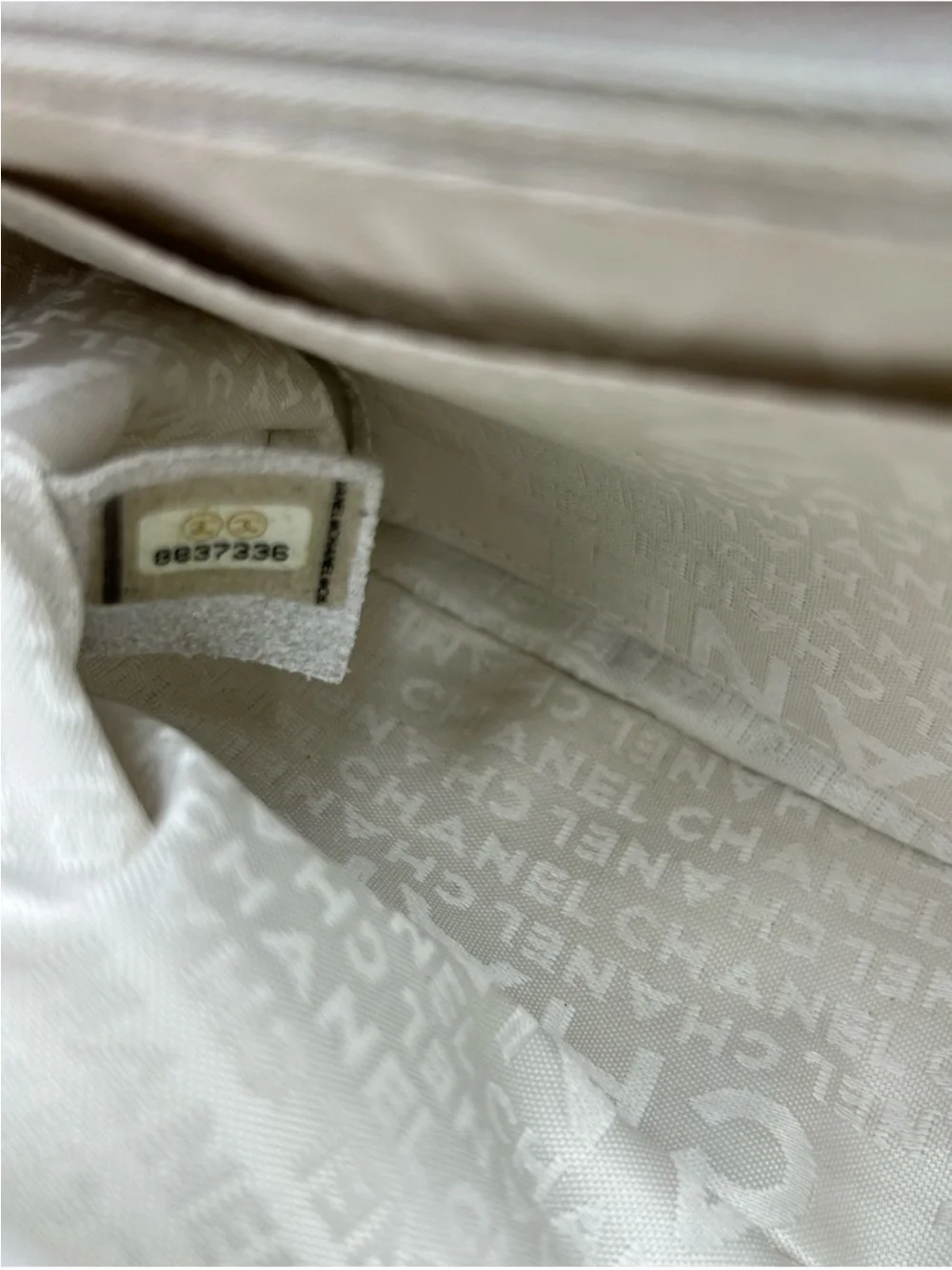Women’s Chanel MATELASSE lamb, Skin, shoulder bag, ladybug, and strawberry charm